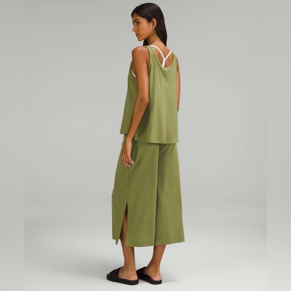 Lululemon Tank Top Jumpsuit 23"
Bronze Green